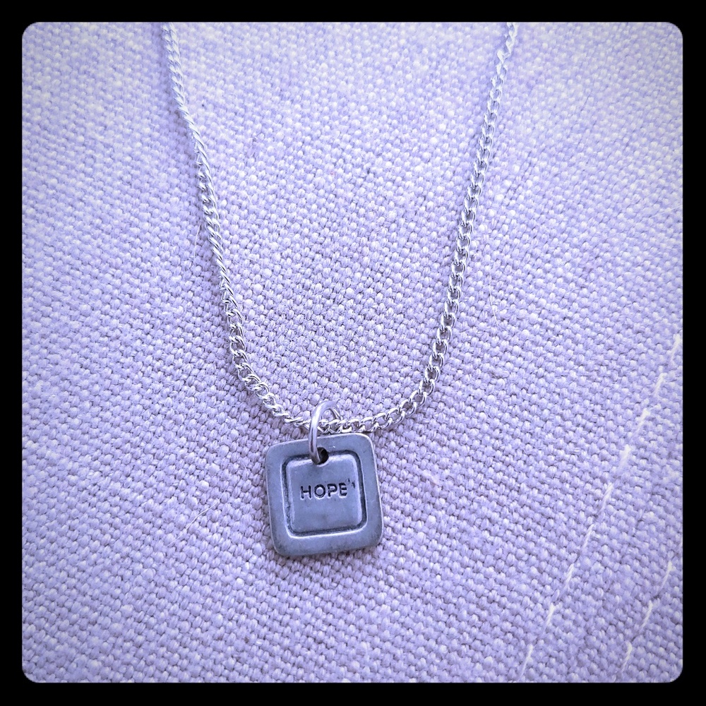 💥 New "HOPE" pendant necklace (2 for $20)